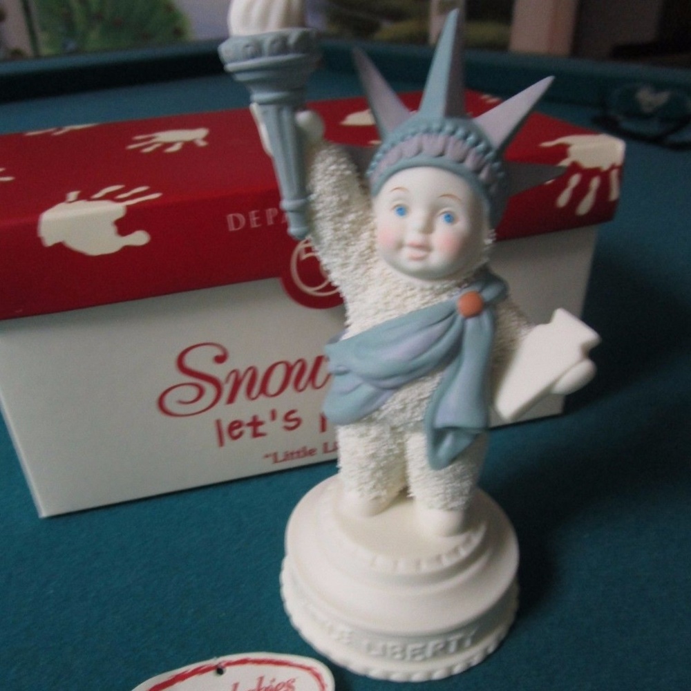 Snowbabies "Little Liberty"